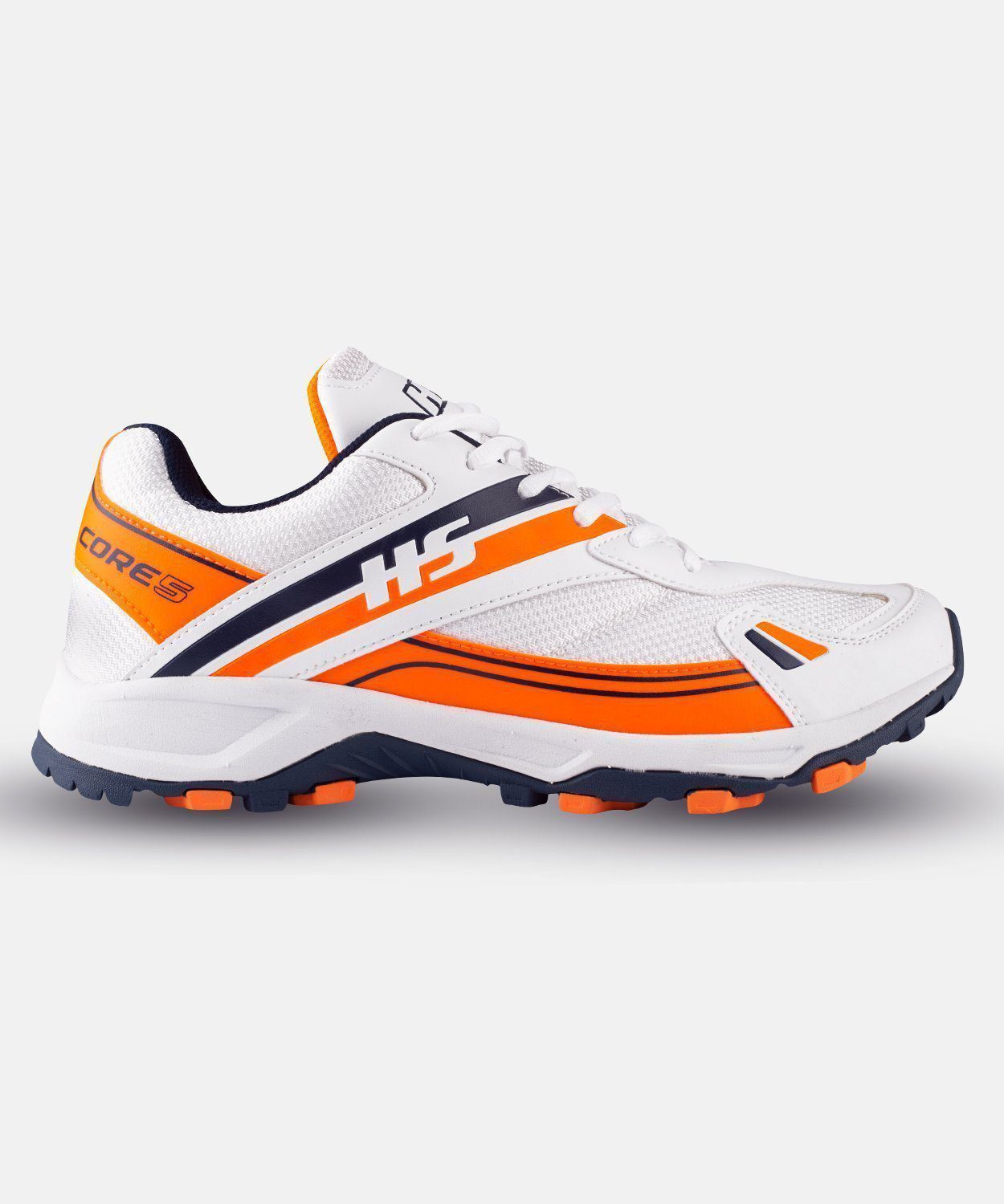 HS Core 5 Orange CORE 5 Dasports avenue Cricket Shoes
